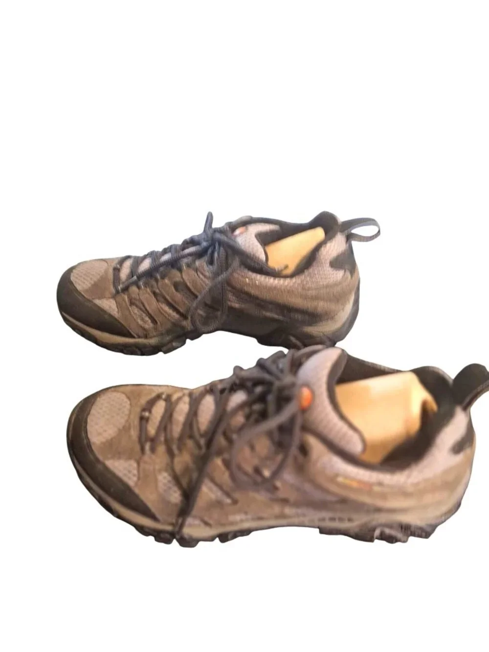 Merrell Moab 2 Vent Hiking Shoes Brown Mesh Suede Vibram Sole Mens Size 9 *SH13